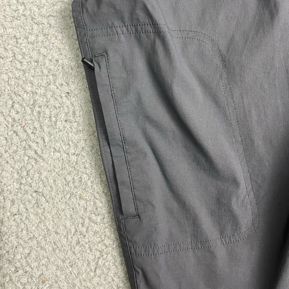 Orvis Tech Pants Mens 40 Hiking Nylon Stretch Water Repellent Gray 5 Pocket - Picture 4 of 11